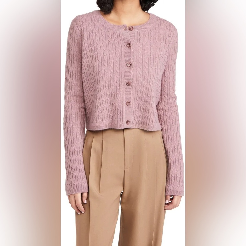 Sablyn Cleo Cashmere Sweater in Rose